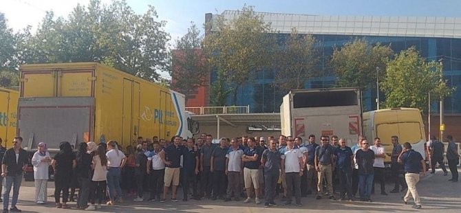 PTT çalışanları Kocaeli’de eylemde