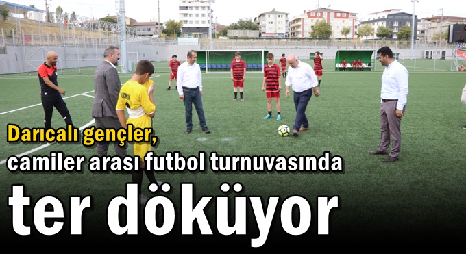 2.Darıca camiler arası futbol turnuvası başladı