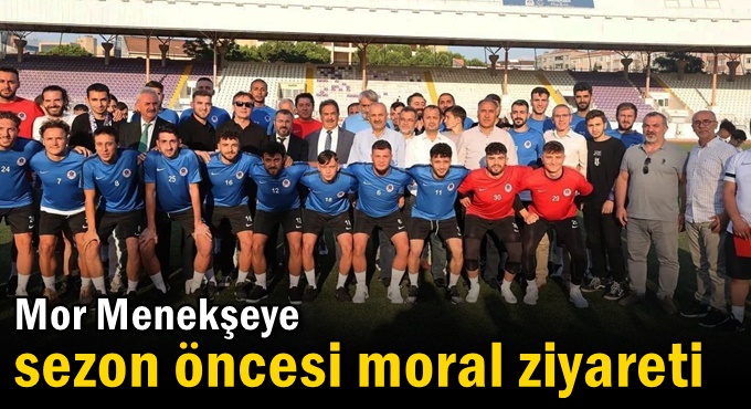 Başkan Büyükgöz ve Protokolden  Mor Menekşe’ye Moral Ziyareti