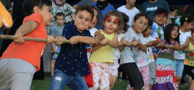 Kocaeli'nde çocuklar çok mutlu