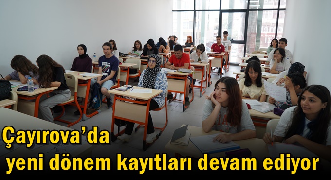 Çayırova’da yeni dönem kayıtları devam ediyor