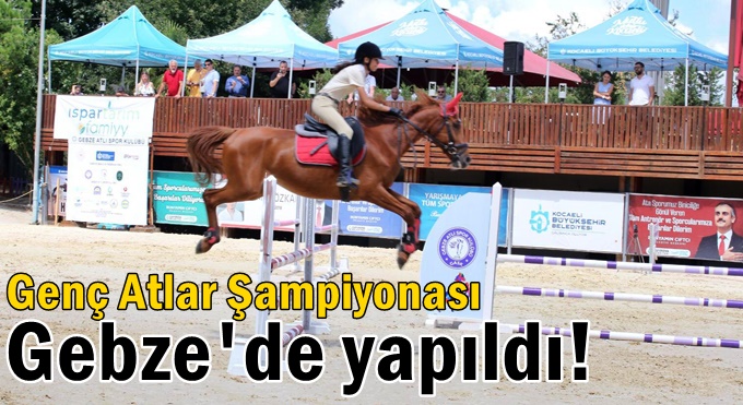 Genç Atlar Şampiyonası, Gebze’de gerçekleştirildi
