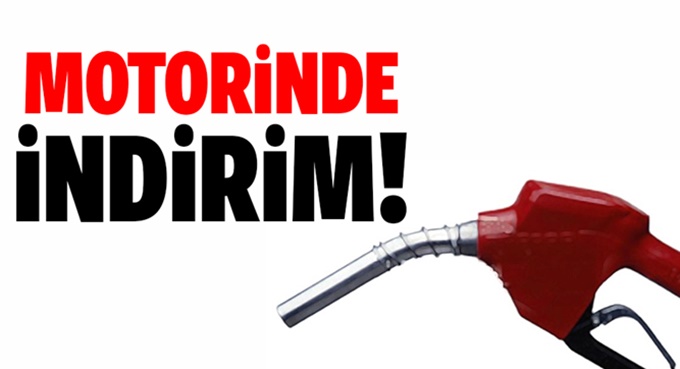 Motorine indirim geliyor