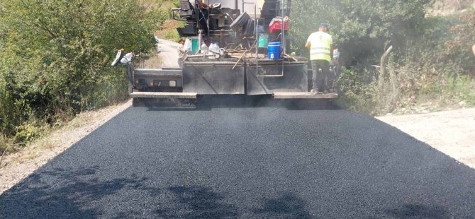 Kandıra Bozburun-Kanatlar yolu asfaltlandı