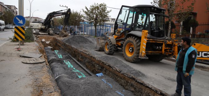 Büyükşehir’in yatırımları altyapıya