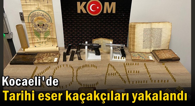 Tarihi eser kaçakçıları yakalandı