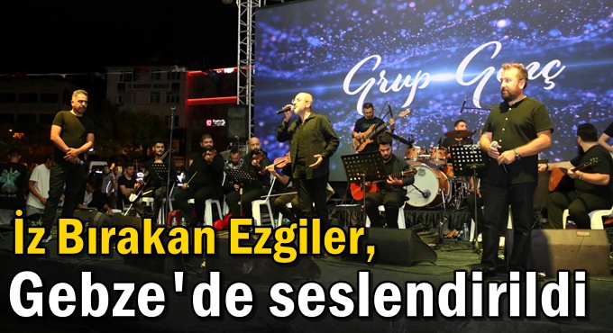 İz Bırakan Ezgiler, Gebze'de seslendirildi