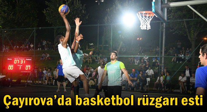 Çayırova’da basketbol rüzgarı esti