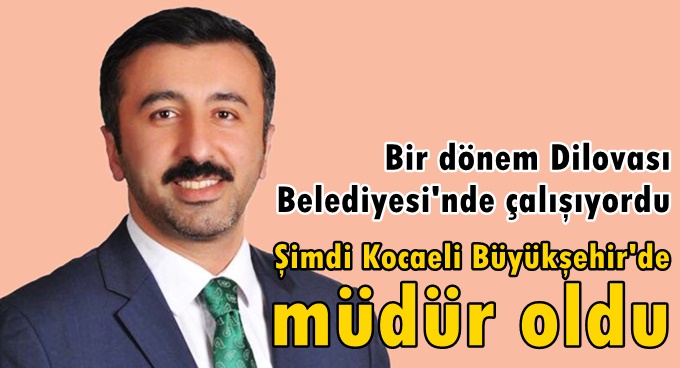 Muhammet Hanefi Akbulut, Büyükşehir Belediyesi Esnaf ve Sanatkâr İşleri Müdürü oldu