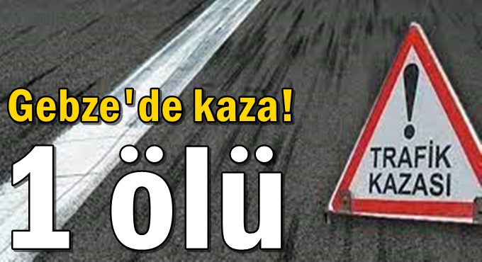 Karşıdan karşıya geçerken otomobilin çarptığı yaya öldü!