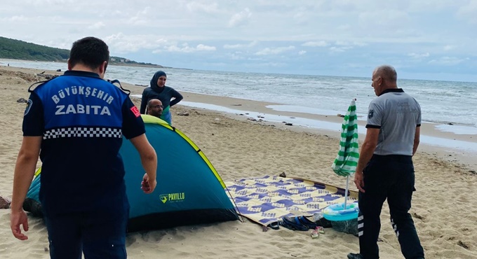 Zabıta sahillerdeki görevini başarıyla tamamladı