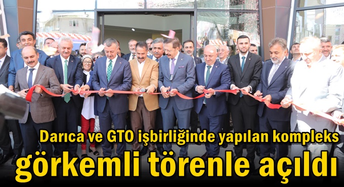 Darıca Hizmet Kompleksi, herkese hitap edecek