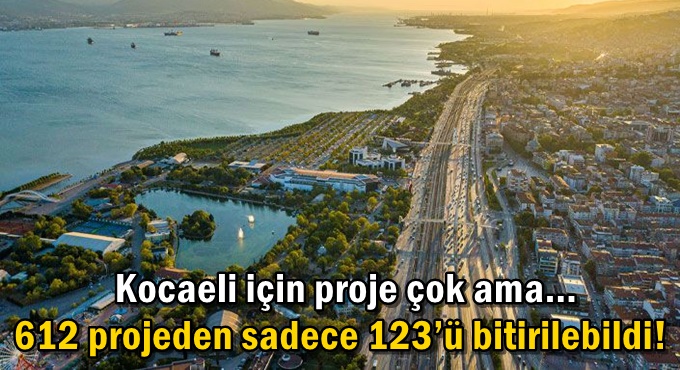 Kocaeli'de ki biten projeler!