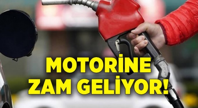 Motorine indirim sonrası tekrar zam geliyor...