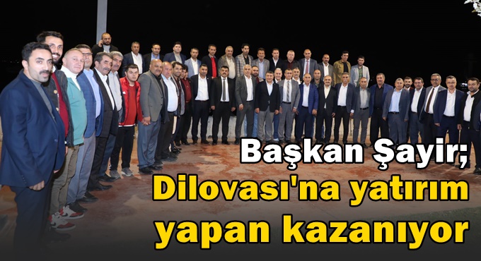 Başkan Şayir, “Dilovası’na yatırım yapan kazanıyor”