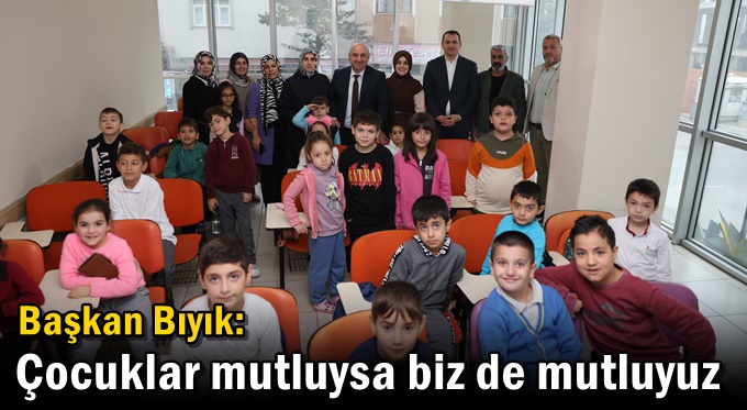 Darıca'da anne ve çocuklar aynı anda eğitim alıyor