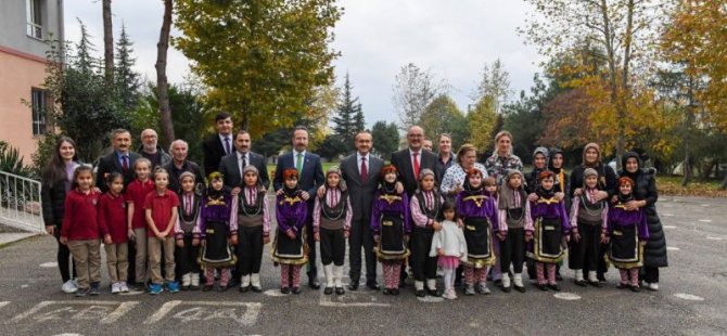 Vali Yavuz, Derbent Ata İlkokulunu Ziyaret Etti