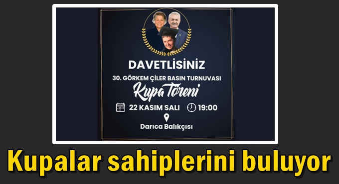Kupalar sahiplerini buluyor