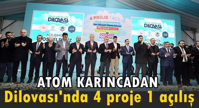 Dilovası’nda tek açılış ile dört tesis hizmete alındı