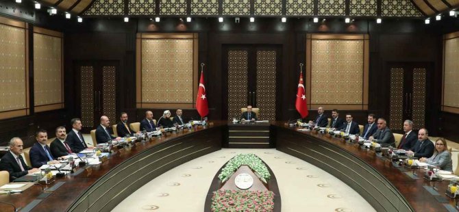 Cumhurbaşkanlığı Kabinesi bugün toplanıyor