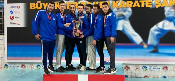 Kağıtspor Karate Erkek-Bayan Takımları Türkiye Şampiyonu oldu