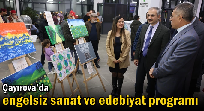 Çayırova’da engelsiz sanat ve edebiyat programı