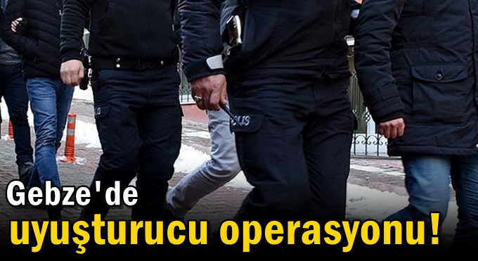 Kocaeli'de uyuşturucu operasyonlarında 3 zanlı tutuklandı