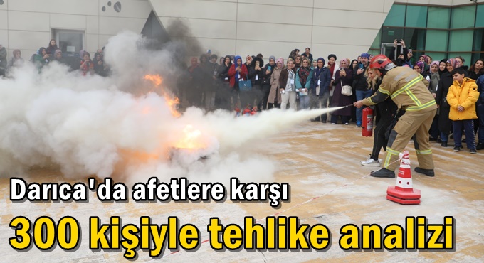 Darıca afetlere karşı bilinçlendi!