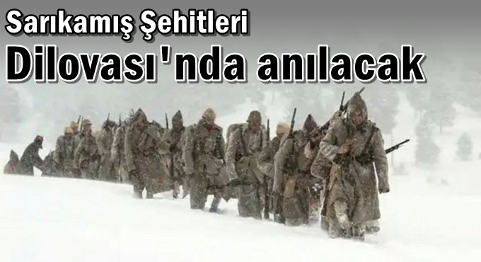 Sarıkamış Şehitleri Dilovası'nda anılacak