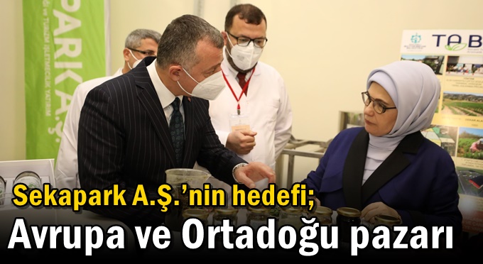 Sekapark A.Ş.’nin hedefi; Avrupa ve Ortadoğu pazarı