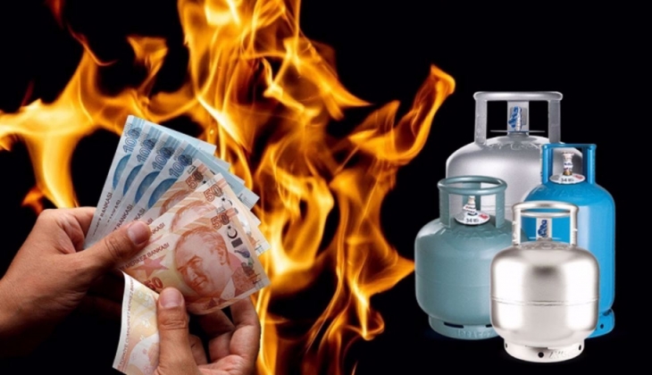 Mutfak tüpüne zam geldi