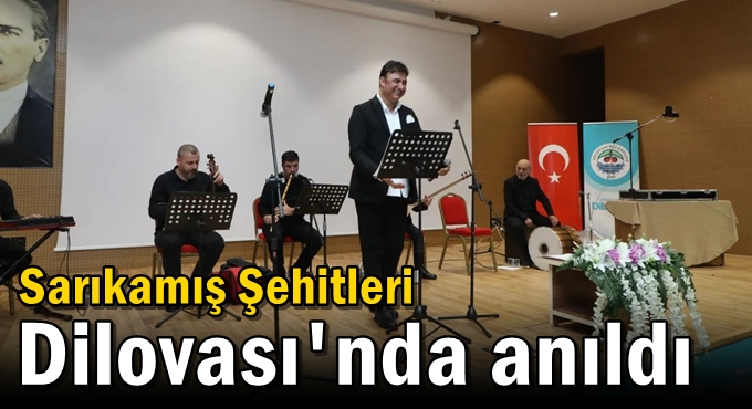 Sarıkamış Şehitleri Dilovası'nda anıldı