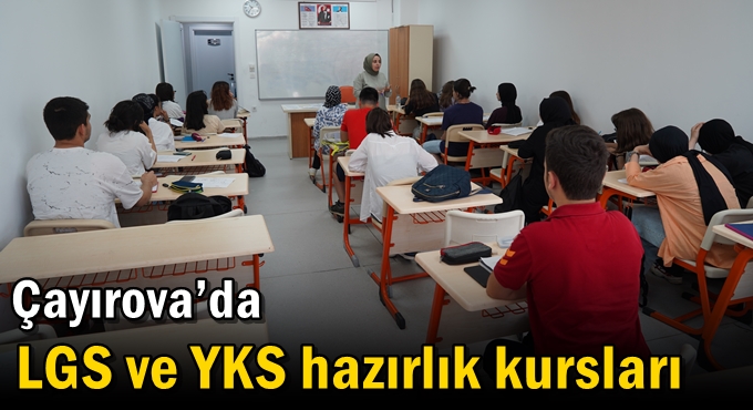 Çayırova’da LGS ve YKS hazırlık kursları