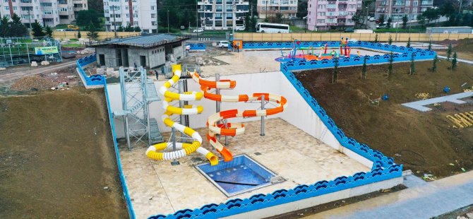Aquapark tamam, sıra çevre düzenlemesinde