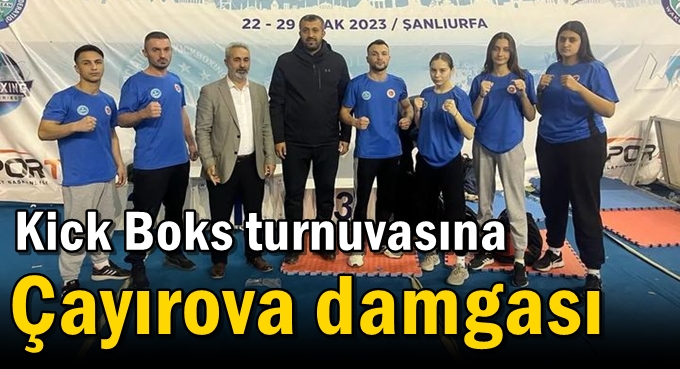 Kick Boks turnuvasına Çayırova damgası