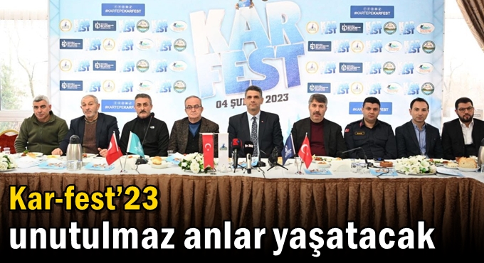 Kar-fest’23 unutulmaz anlar yaşatacak