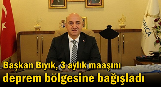 Darıca Belediyesi’nden depremzedelere anlamlı bağış