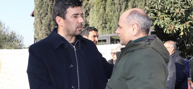 Başkan Söğüt, Kaymakam Kalkar’ın acısını paylaştı