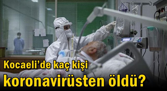 Kocaeli’de kaç kişi koronavirüsten öldü?