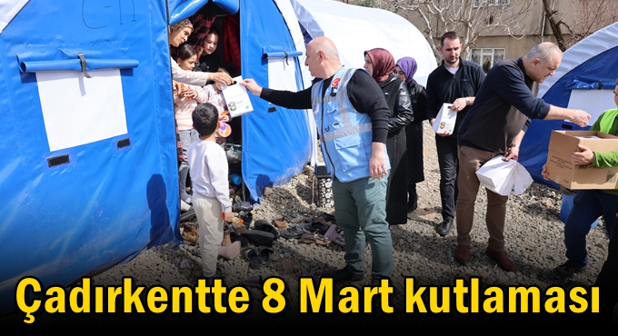 Başkan Bıyık depremzede kadınları unutmadı