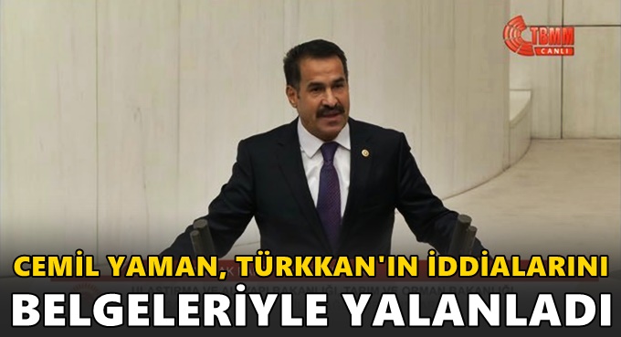 Cemil Yaman, Türkkan’ın yalanını ifşa etti!