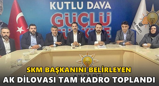 AK Parti tam kadro toplandı