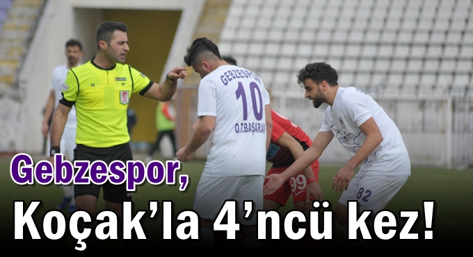 Gebzespor, Koçak’la 4’ncü kez!