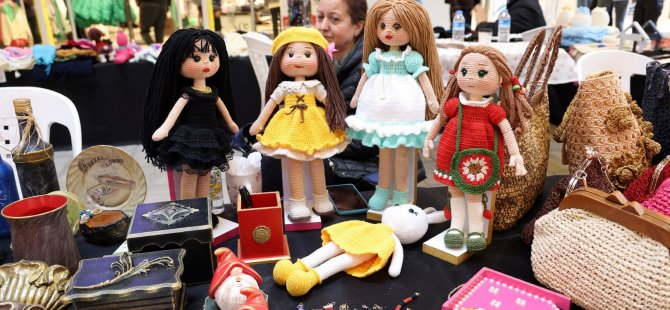 Kadın girişimciler ürünlerini pazarladı