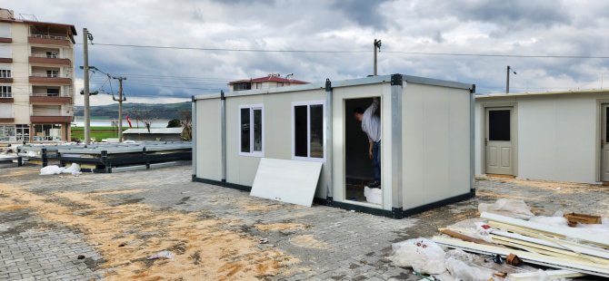 Depremin vurduğu Pazarcık’a “Kocaeli Çarşısı” inşa ediliyor