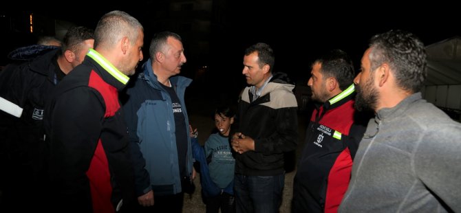 Başkan Büyükakın: Yaralarımız sarılana kadar Hatay’dayız