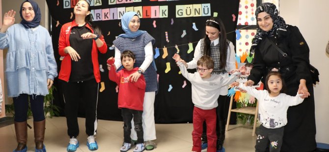 Anne Şehir’den Down Sendromlu  miniklere anlamlı etkinlik