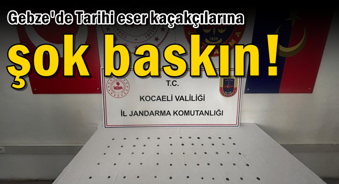 Tarihi eser kaçakçılarına şok baskın!