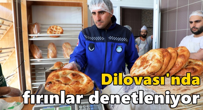 Dilovası Belediyesi’nden fırınlara Ramazan denetimi