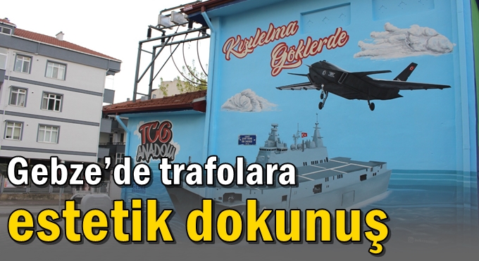 Gebze’de trafolara estetik dokunuş